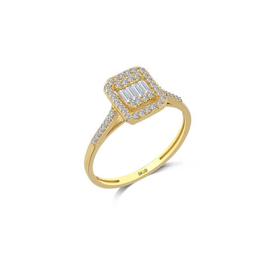 Altın Baget Yüzük