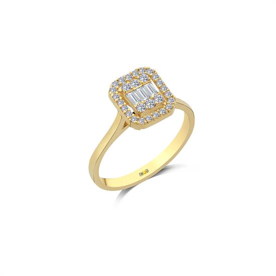 Altın Baget Yüzük