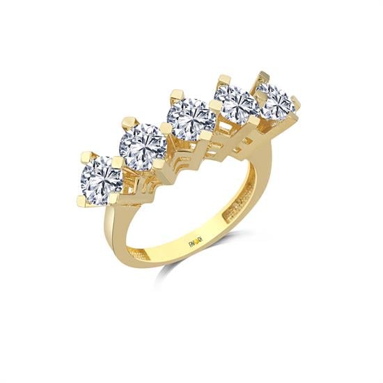 Altın Beştaş Yüzük