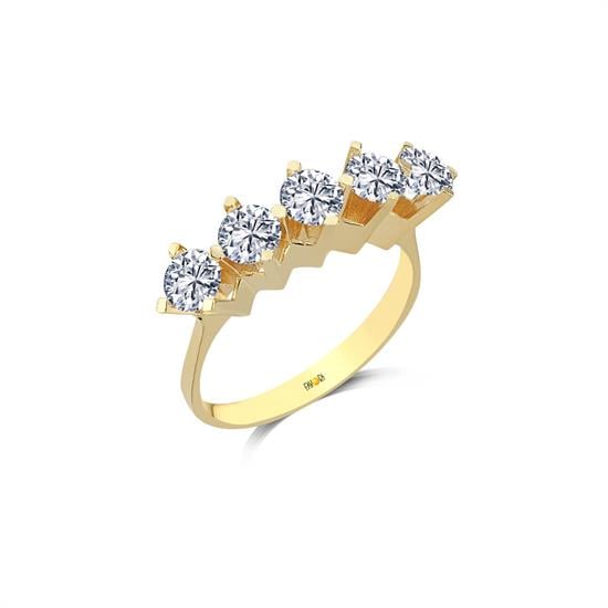 Altın Beştaş Yüzük