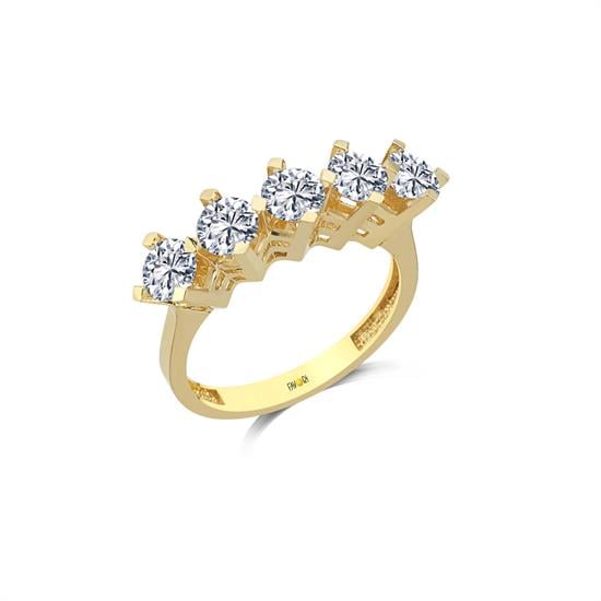 Altın Beştaş Yüzük