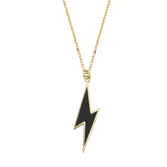 Şimşek Altın Kolye 14 Ayar