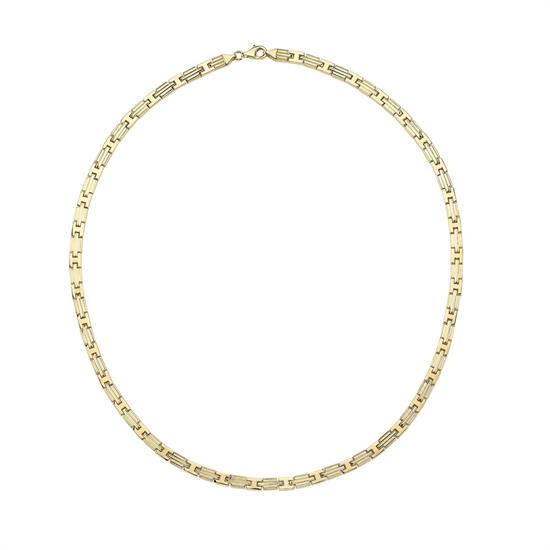 14 Ayar Altın Sade Kolye