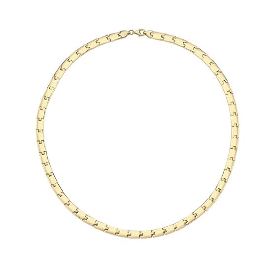 Altın Sade Kolye 14 Ayar