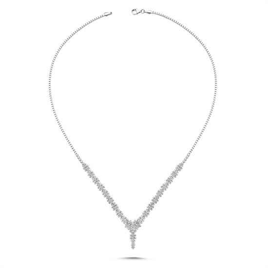 Altın Taşlı Kolye