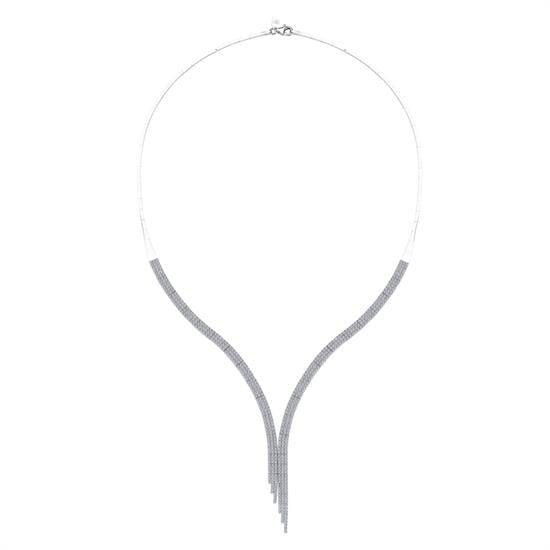 Suyolu 14 Ayar Altın Taşlı Kolye