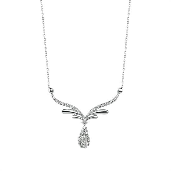 Altın Taşlı Kolye