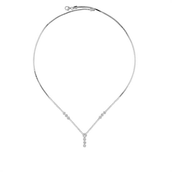 Sallantılı Çiçek Model 14 Ayar Altın Kolye