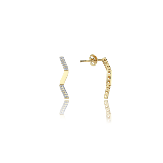 Altın Taşlı Nişan Seti