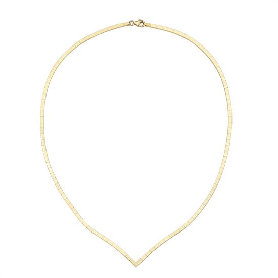 Altın Taşsız Kolye