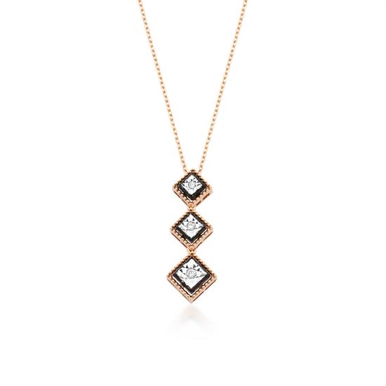Elmas Tria Kolye 0,07 Ct