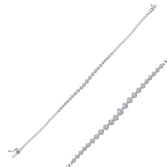 Pırlanta Bileklik Altın 14 Ayar