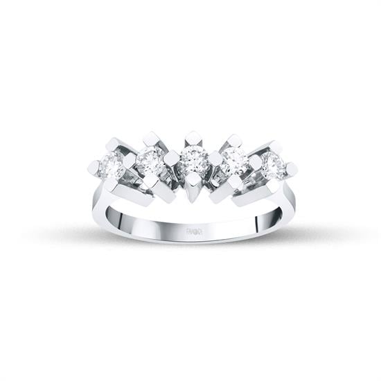 Pırlanta Beştaş Yüzük 0.25 Ct