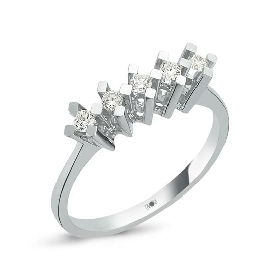 Pırlanta Beştaş Yüzük 0,43 Ct