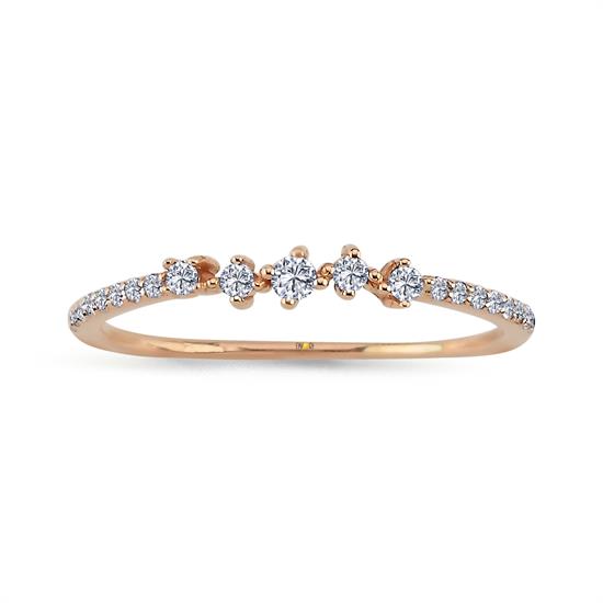 Pırlanta Fantazi Yüzük 0.19 Ct