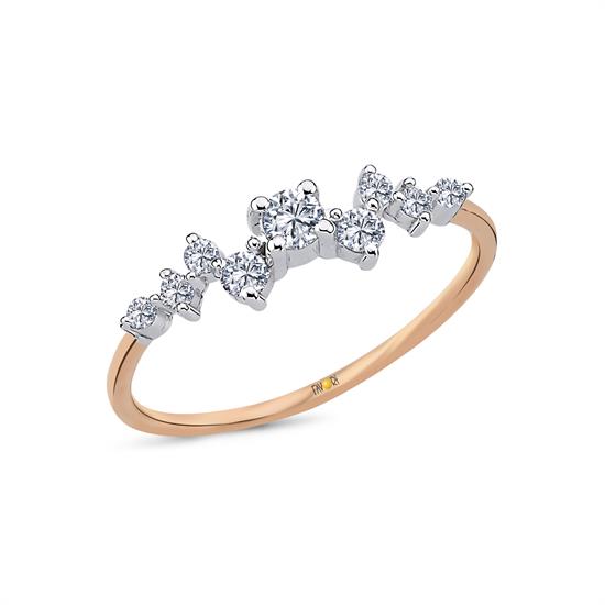 Pırlanta Fantazi Yüzük 0.28 Ct