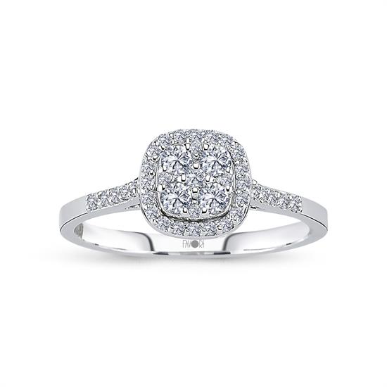 Pırlanta Fantazi Yüzük 0.35 Ct