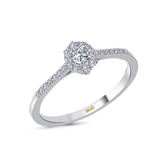 Pırlanta Fantazi Yüzük 0.36 Ct
