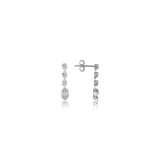 Pırlanta Küpe 0.35 Ct