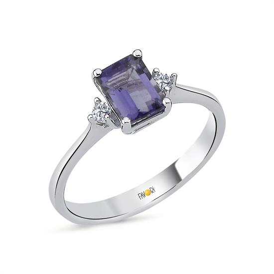 Pırlanta Tanzanit Yüzük