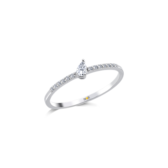 Pırlanta Tasarım Yüzük 0,15 Ct