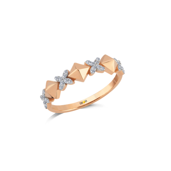 Pırlanta Tasarım Yüzük 0,15 Ct