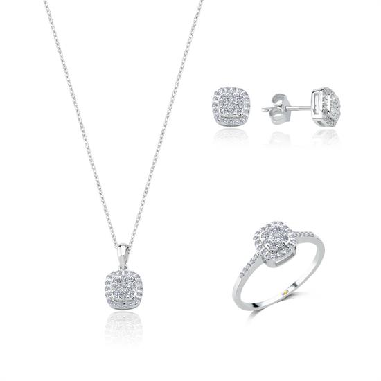 Pırlanta Taşlı Fantazi Miniset