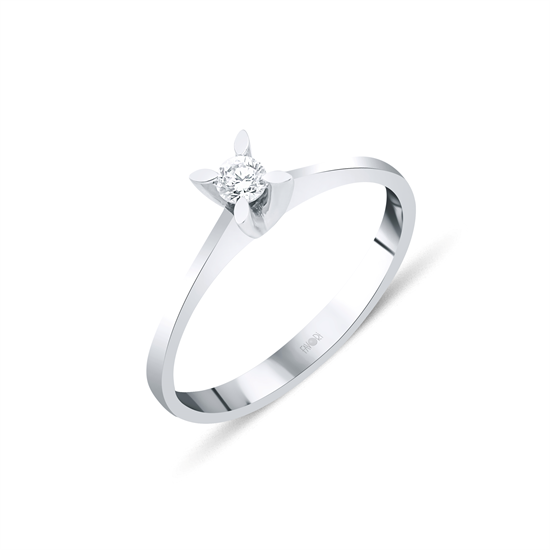 Pırlanta Tektaş Yüzük  0.20 Ct