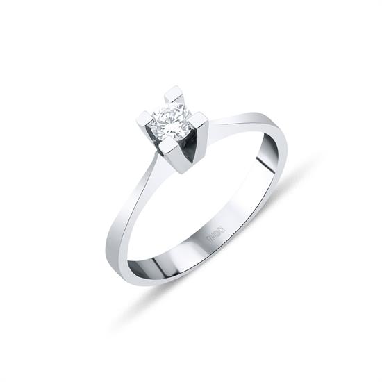 Pırlanta Tektaş Yüzük 0.15 Ct