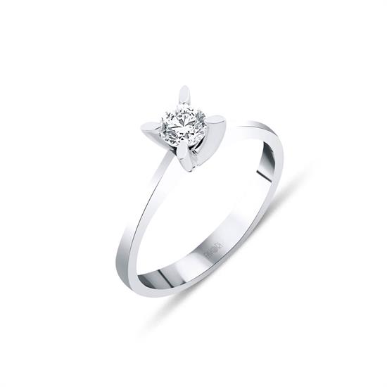 Pırlanta Tektaş Yüzük  0,24 Ct