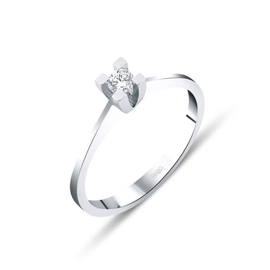 Pırlanta Tektaş Yüzük 0.15 Ct