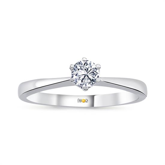 Pırlanta Tektaş Yüzük 0.30 Ct