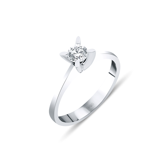 Pırlanta Tektaş Yüzük 0.35 Ct