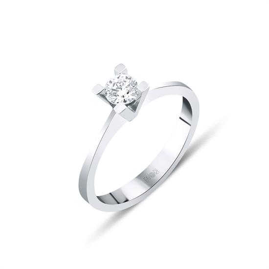 Pırlanta Tektaş Yüzük 0.45 Ct