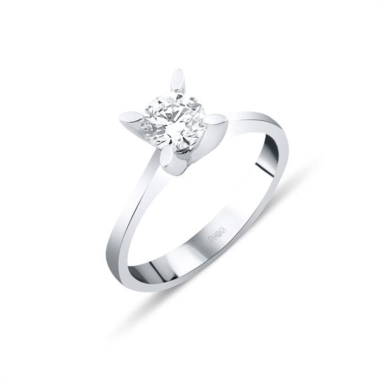 Pırlanta Tektaş Yüzük 0.50 Ct