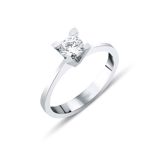 Pırlanta Tektaş Yüzük 0.50 Ct