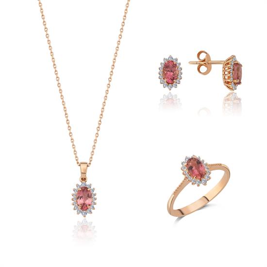 Pırlanta Turmalin Miniset