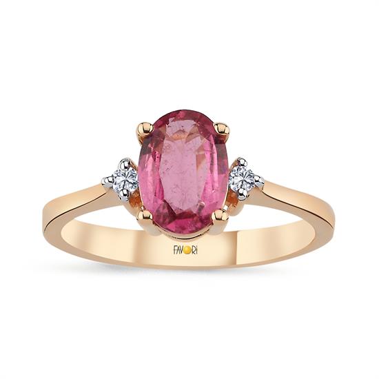 Pırlanta Turmalin Yüzük