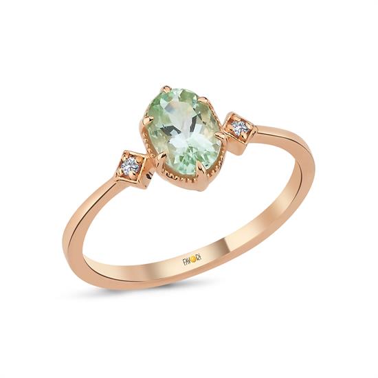 Pırlanta Turmalin Yüzük