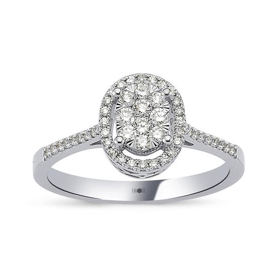 Pırlanta Taşlı Yüzük