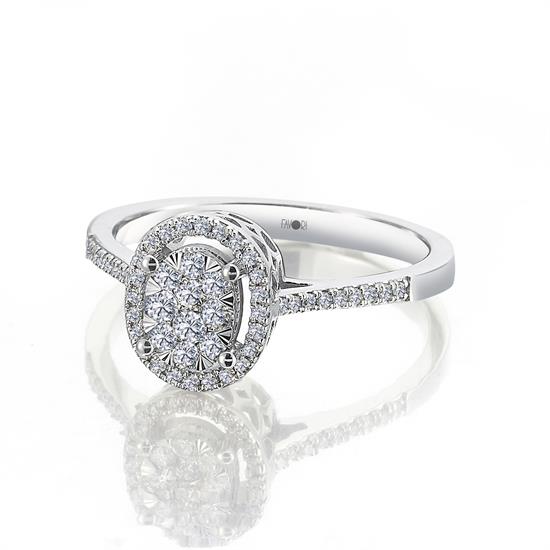 Pırlanta Taşlı Yüzük