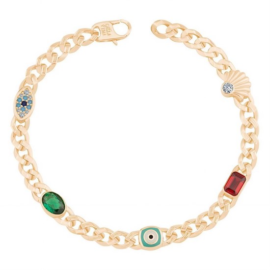 Ema Anne Çocuk Göz Gurmet Altın Bileklik