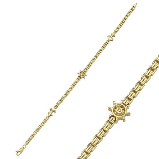 Altın Erkek Bilekliği