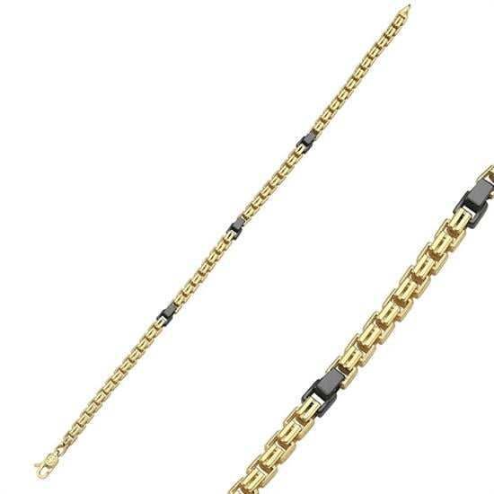 Altın Erkek Bilekliği