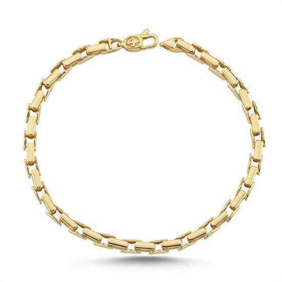 Altın Erkek Bilekliği