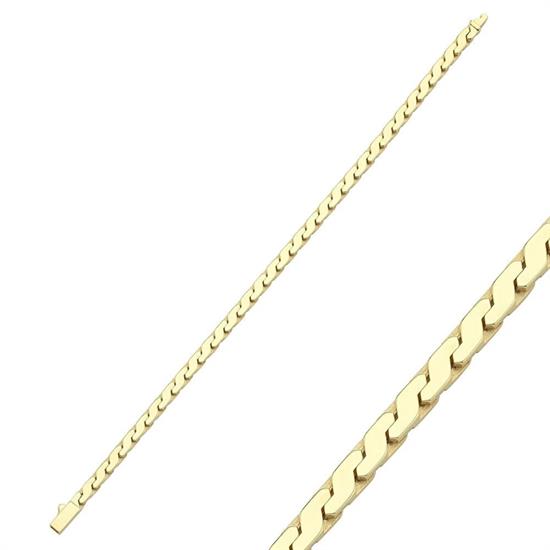 Altın Erkek Bilekliği