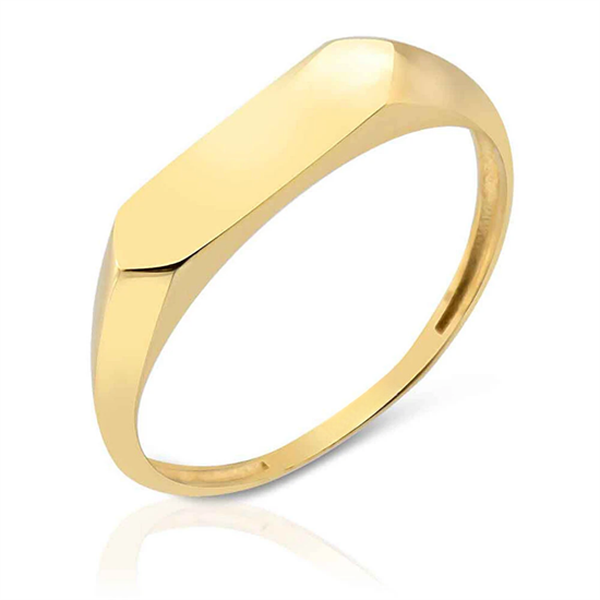 Altın Geometrik Yüzük