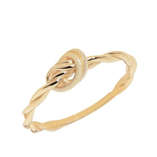 Aşk Düğümü Modeli 14 Ayar Altın Yüzük