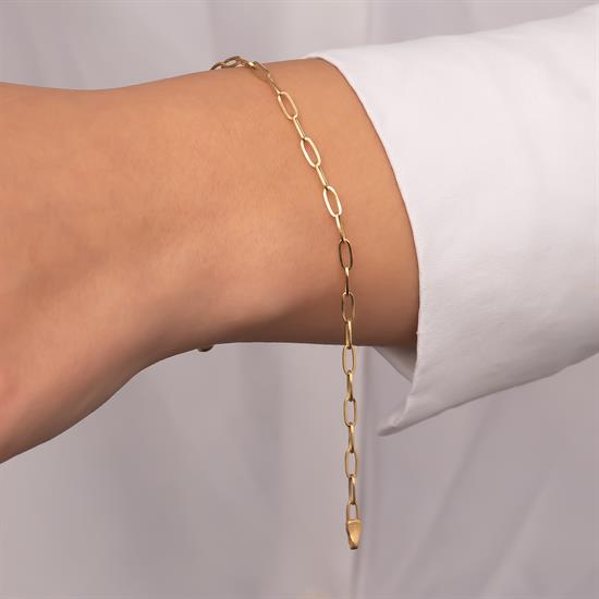 14 Ayar Ataç Model Altın Bileklik