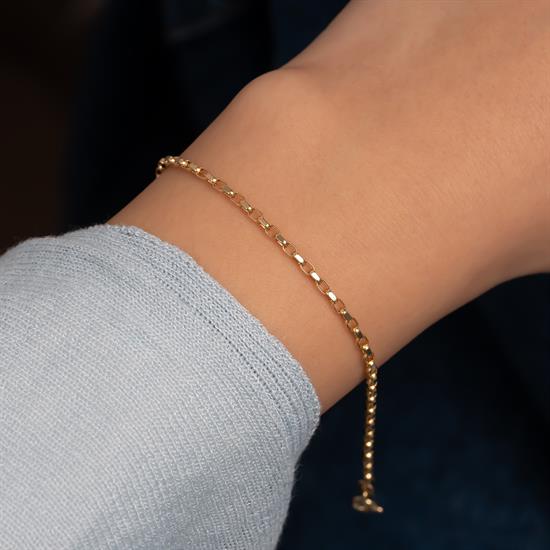 Ataç Model 14 Ayar Altın Bileklik